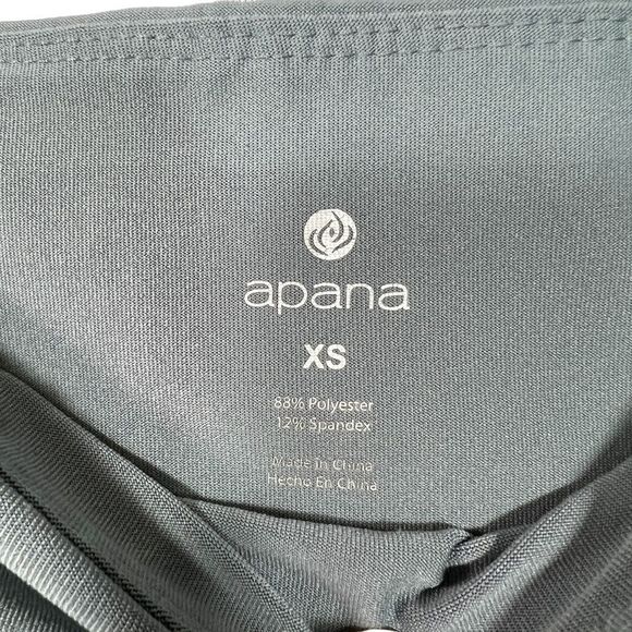 Apana Women's Blue Workout Activewear Leggings,  Size: XS - Picture 6 of 8